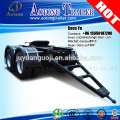 Steel Material and 5000*2500*1320mm Size low flatbed 2 Axle Dolly Trailer